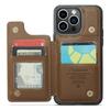 For iPhone 16 Pro Phone Case CASEME C22 Leather Back Cover with RFID Blocking Card Slots
