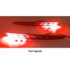 For Geely Coolray Proton X50 2018 2019 2020 2021 LED Rear Bumper Reflector Light Car Turn Signal Tail Light Brake Warning Lamp