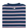 MLB Boston Red Sox Color Block Striped Long Sleeve Cotton Casual T-Shirt Unisex Tops 3ATSV0664-43NYM