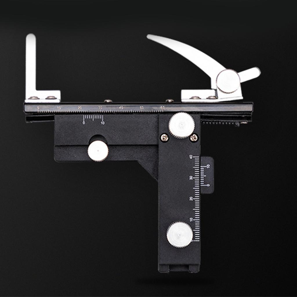 Hochpräzisions-Mikroskop-Objektträger-Mikrometer Einzellinien-Schieblehre Präzisionsoptisches Werkzeug für wissenschaftliche Forschung