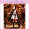 Childrens Clown Costume For Halloween Cosplay With Polyester Fabric For Kids Circus Performance