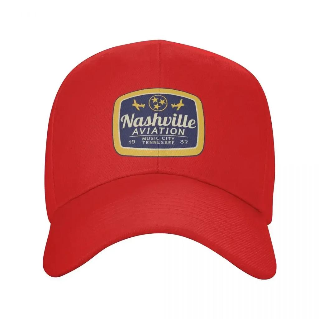 Nashville Aviation Baseball Cap Dad Hat Christmas Hat Fishing Cap Beach For Women Mens