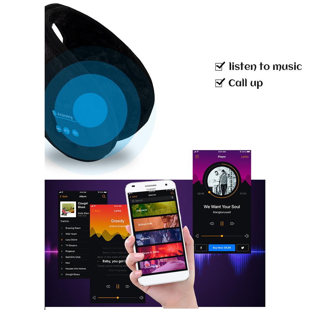 Bluetooth Earmuffs Ear Warmers for Women Men Kids Wireless Ear Muffs Headphones Built In Speakers