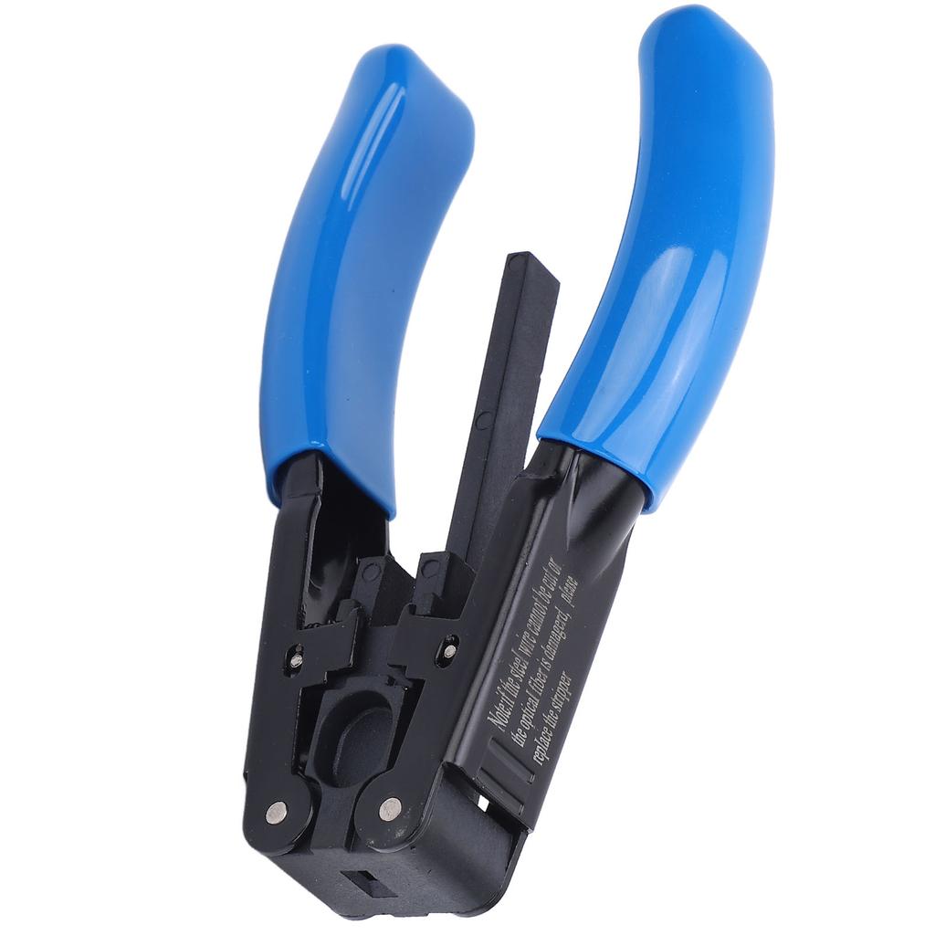 Fiber Optic Stripper Insulated Wire Stripping Pliers for 1-2 Cores Fibers 2.1x1.6mm Optical Cable