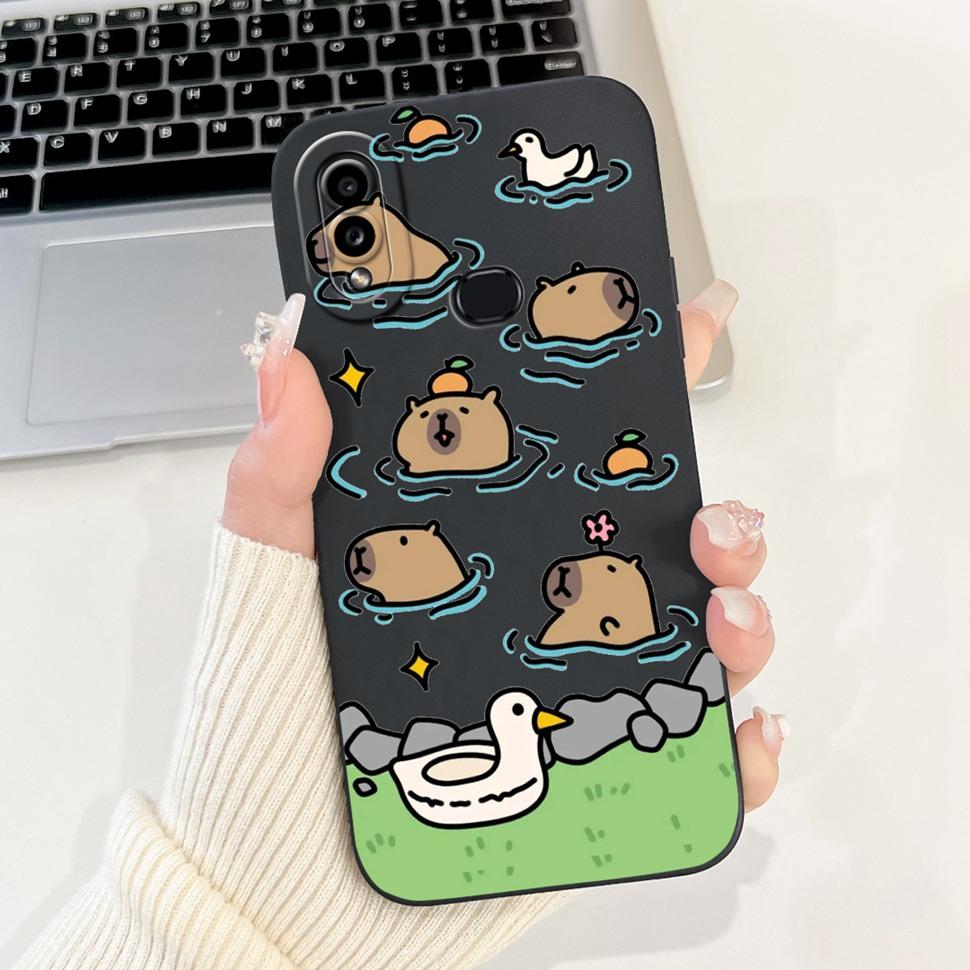 For Samsung Galaxy A10s Case Luxury Printing Soft Silicone Phone Cases For Samsung A 10s A10s SM-A107F SM-A107M Back Cover Coque