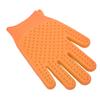 Pet Grooming Glove Silicone Double Sided Fast Frothing   Cat Hair Removal Glove for   and Short Hair