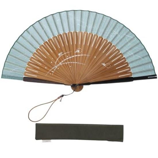 Hosekken - high-end fan brand where traditional craftsmanship modern sensibility unite. Mens gentlemans design featuring auspicious motifs fireflies