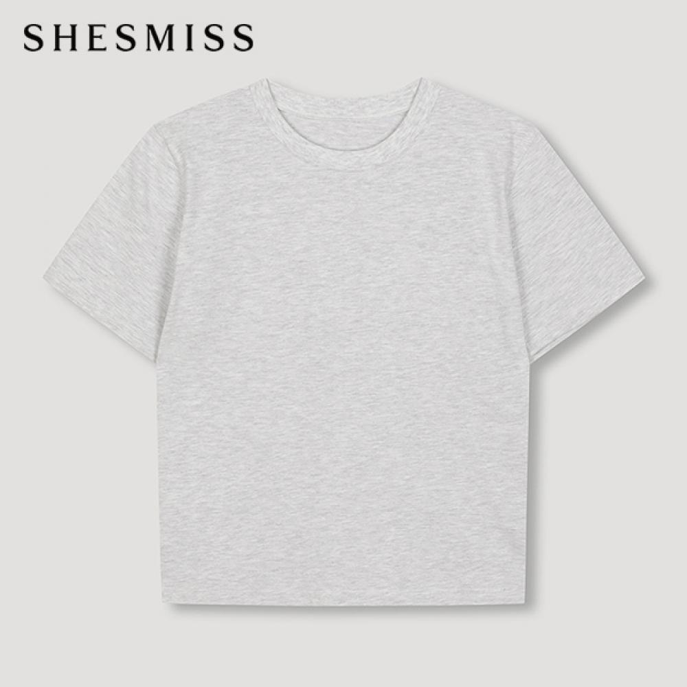 

Футболка с коротким рукавом Shs Miss Basic sajTsn22510 Lg light gray/00