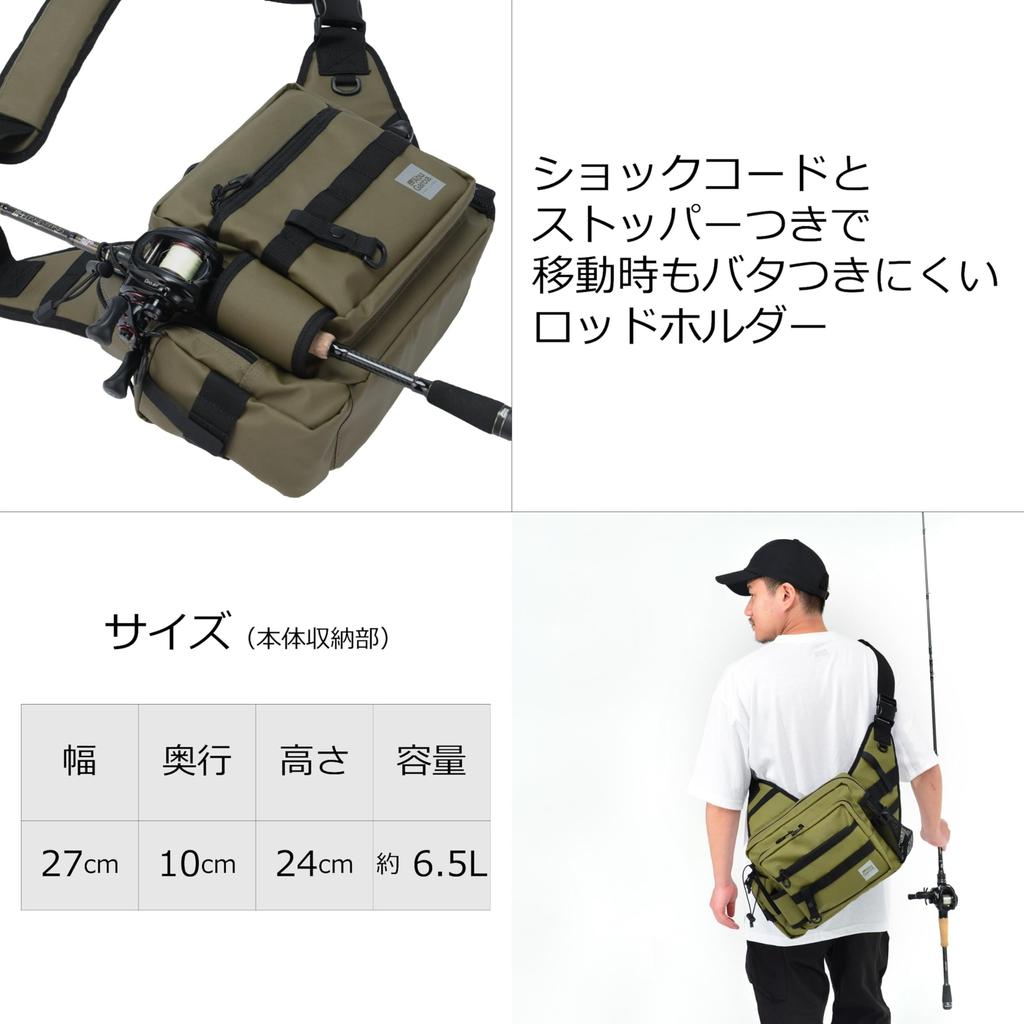 Abu Garcia Bag 3 Coated Navy [Special Edition] One-Shoulder