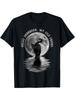 Black Cat Moon Halloween Hello Dark My Old Friend Pattern Design100 Cotton Oneck Short Sleeve Casual Printed Tshirt