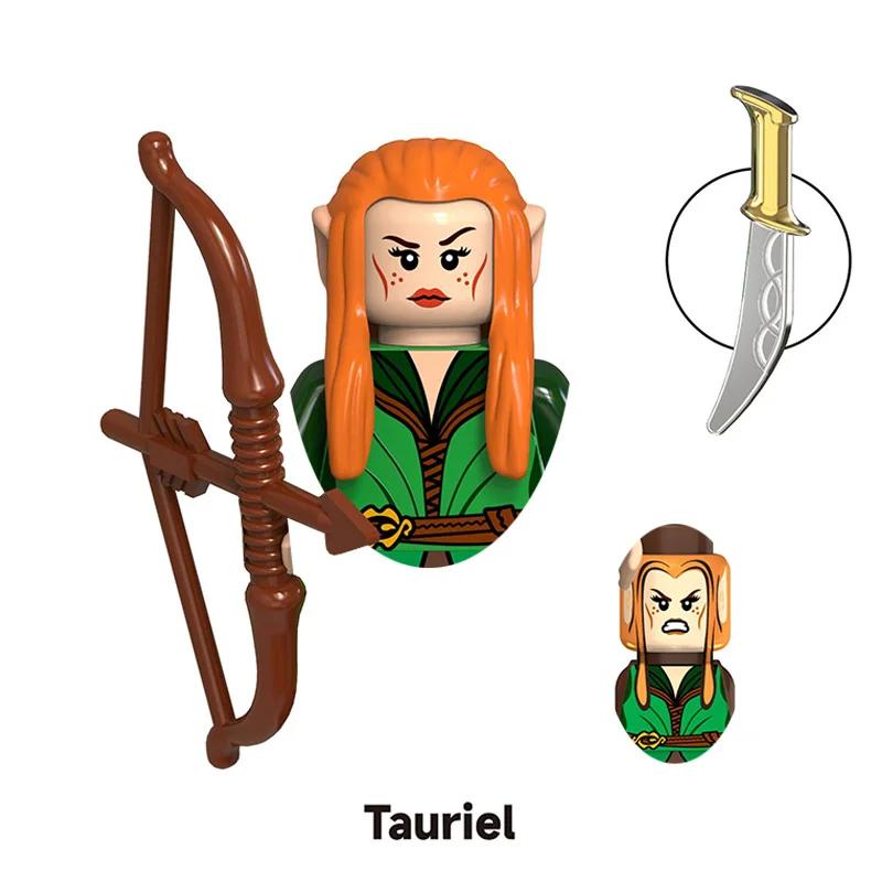 

Medieval Elf Figures Series Noldor Elf Warrior Elven Guard Mini Cartoon Model Small Particles Building Blocks Childrens Toys