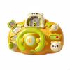 Light and Music Steering Wheel Toy EarlyLearning Baby SmoothEdged Infant Item for