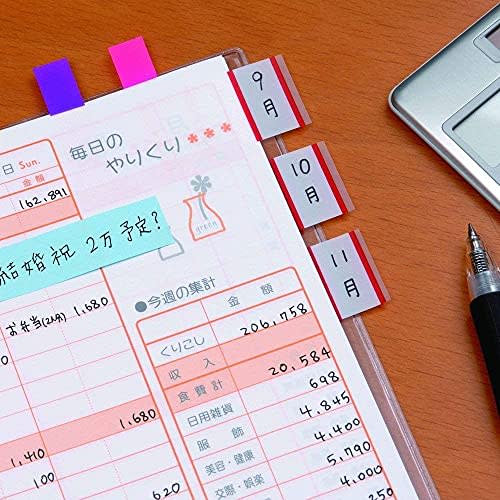 Post-it Film Sticky Notes Refill Heading Pink Yellow Blue 44 X 25 Mm 50 Sheets X 20 Pads 6801RN-K
