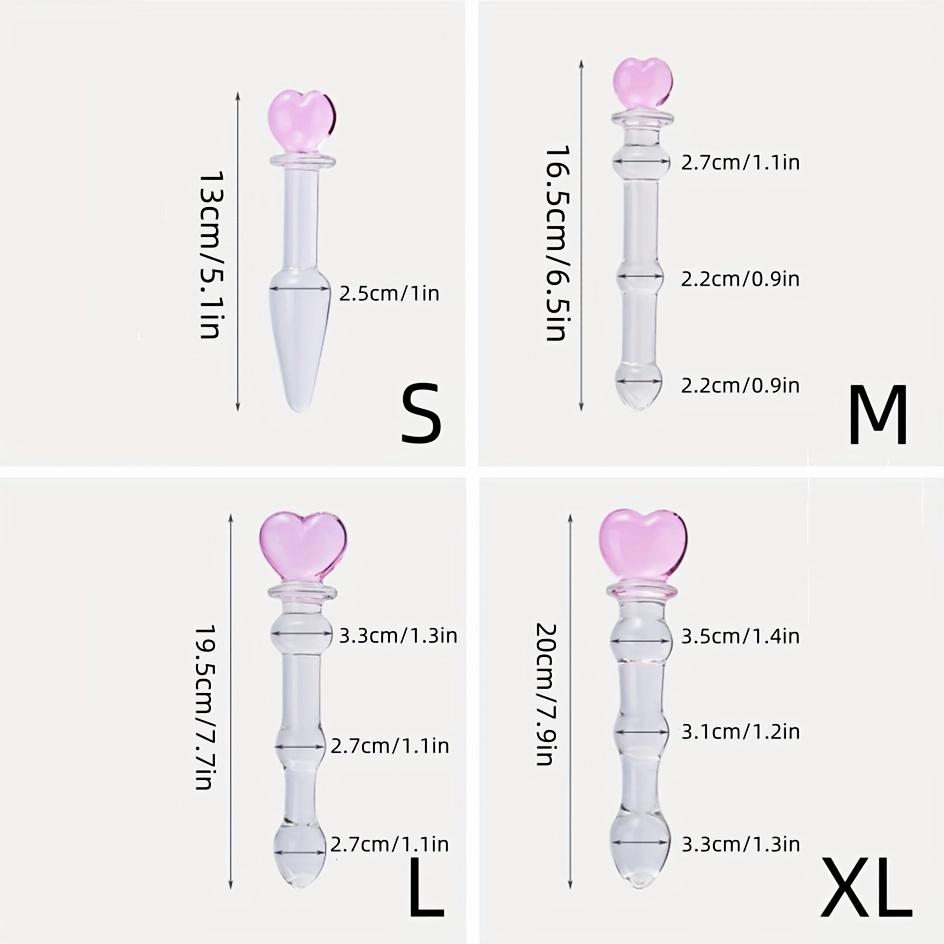 Kristallglas Dildos Sex Produkte Butt Plug Vaginale Anal Stimulation Perlen Prostata Massage für Frauen Homosexuell Anal Plug Sex Spielzeug