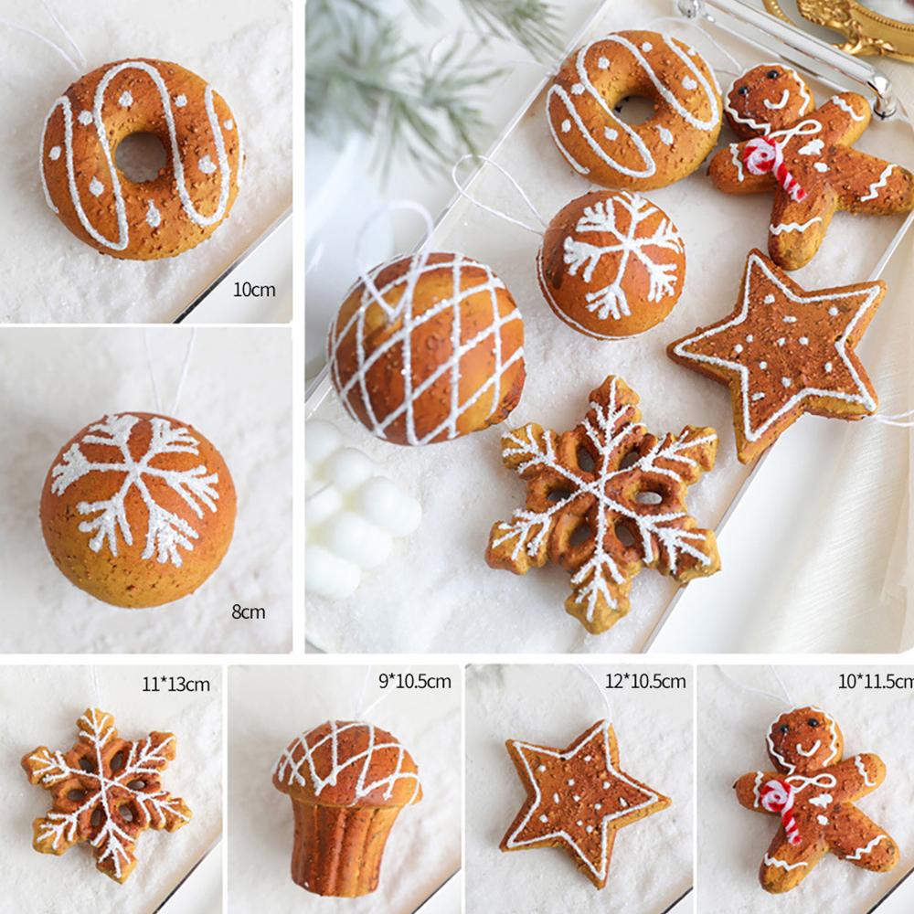 

Christmas DIY Tree Decoration Foam Ball Snowflake Christmas Tree Gingerbread Man Pendant Christmas Pendant Ornament