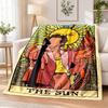 Harry Styles Flannel Throw Blanket Soft Warm Cozy For Sofa Bed Indoor Home Bedroom Use