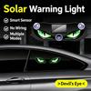 Night Driving Solar LED Warning Light for Cars and Motorcycles, Suction Cup Vehicle Lamp for Parking Visibility Support