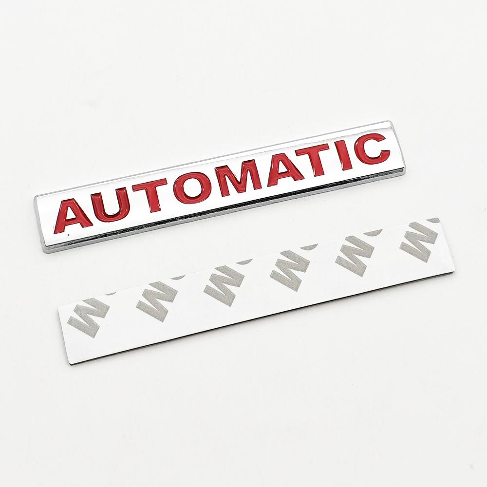 

3D Metal Logo Automatic Emblem Car Fender Side Rear Trunk Automatic Badge for Honda Jeep Toyota Hyundai Mazda KIA Accessories