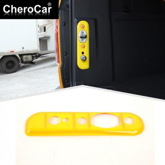 Yellow Inner Tailgate Trunk Door Lock Decor Cover Trim For Ford Bronco -2025