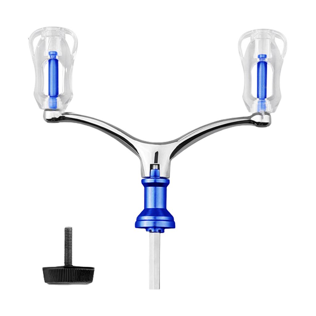 Aluminum Alloy Fishing Reel Handle with Comfort Grip for Better Control Fishing Reel Handle Knob Grip Fishing Reel Parts