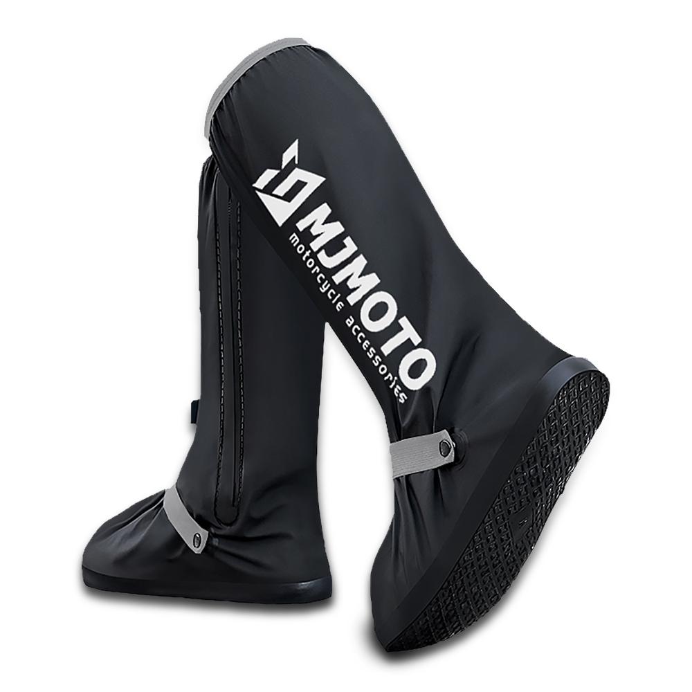 Unisex Motorcycle Boots Cover Shoes Rain Cover Bike Cycling Waterproof Rain Shoes Cover for Rainy Non-Slip Motorbike Boot Covers 42