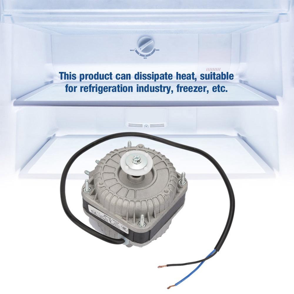 120V Condenser Fan Motor 1550 RPM Replacement Motor Durable High Speed Motor For Radiator