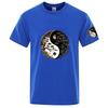 Tai Chi And Eight Trigrams Scenery 2025 New Unisexs Ordinary Thin Short Sleeve Round Neck Sport Fitness Breathable Tshirt