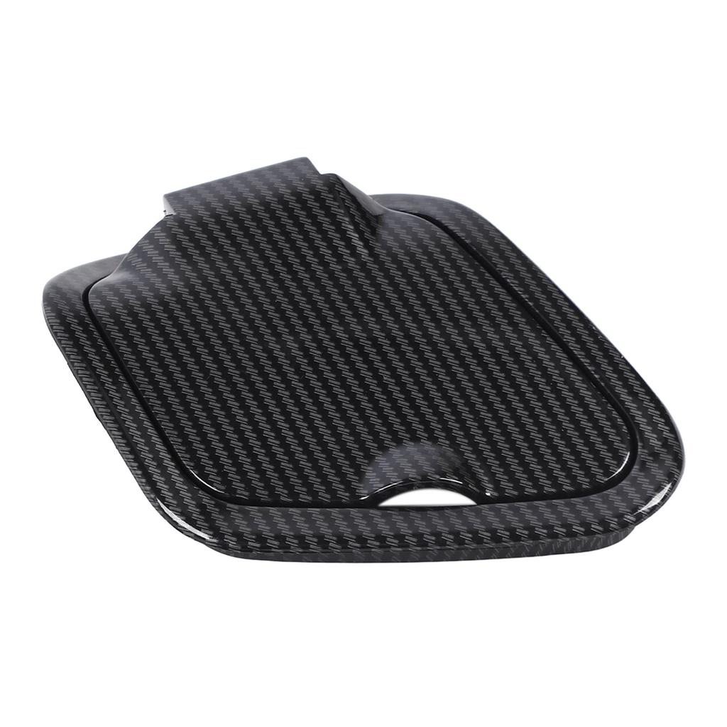 Kryt boční úložné kapsy motocyklu Krytka ve stylu karbonových vláken Ochranný kryt boční kapsy pro NMAX 125