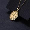  The Sixth Pentacle of Mars Mars Key of Solomon Necklaces Power and Authority Round Necklace Vintage Amulet Jewelry Gifts