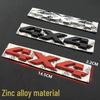 4x4 Rear Emblem Stickers for Dodge Ram, Grand Cherokee, Tacoma, Tundra, and Wrangler