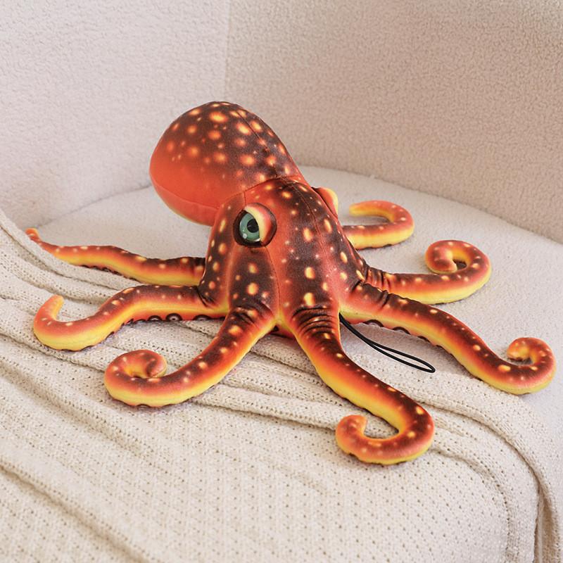 Realistisches Meeresbewohner Plüsch Oktopus Kissen Weiches Spielzeug Zum Verschenken