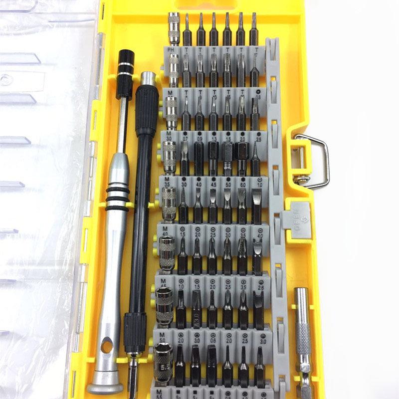 60-in-1 Multifunktions-Schraubendreher-Set für die Reparatur von Mobiltelefonen und Laptops