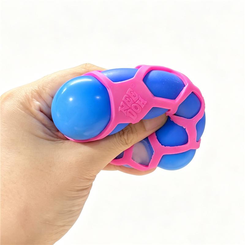 Atomic Needoh Pop-Out Mesh Ball Sensory Therapy Toy Non-Toxic Multicolored Knead Stretch Anxiety Relief Office Desk Fidget Toy