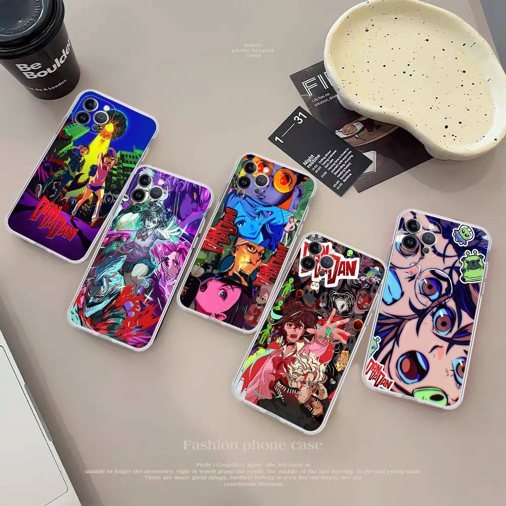 Anime DandadanS Hot New Transparent TPU Phone Case For IPhone 17 11 12 13 14 15 16 Pro Max 16 Plus Cover