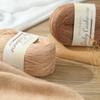 50g Cashmere Thread,Scarf Yarn,Hand-woven DIY Knitting Medium Thick Wool Ball,Hand-woven Mink,Free Boyfriend Material Package