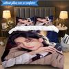 K-pop Group Stray 3pcs K-pop Music Group Bedding set,Ideal for Bedroom, Dormitory,Including Duvet Cover And 2pcs Pillowcases,Fan Gifts
