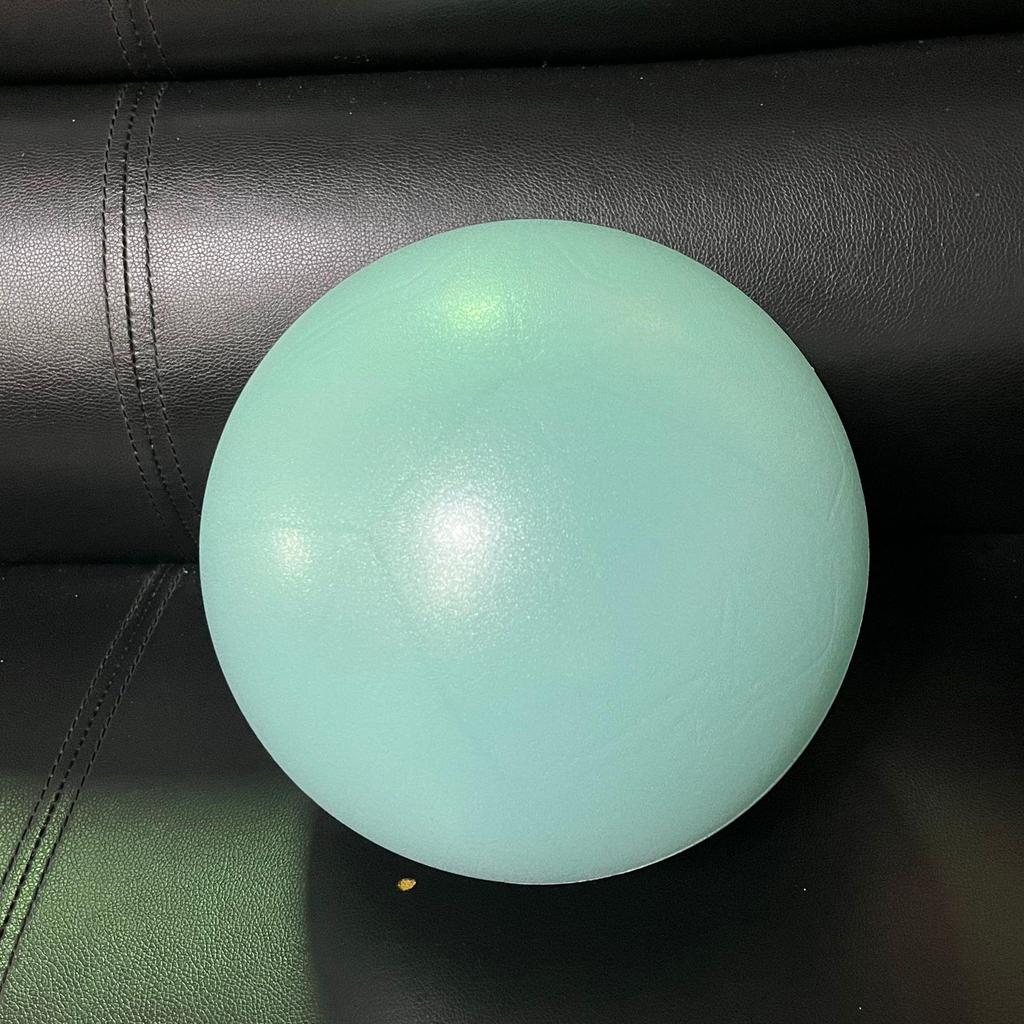 Frosted Mini Yoga Ball 25cm | Wheat Straw Pilates Inflatable Gymnastics Fitness Ball