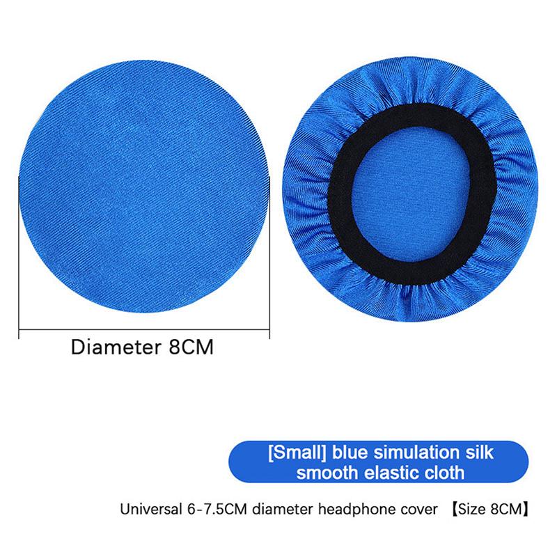 2 Stück Wiederverwendbare Universelle Weiche Waschbare Kopfhörerbezüge Elastisch Langlebig Atmungsaktiv Schützend Staubdicht Ohrpolsterbezüge