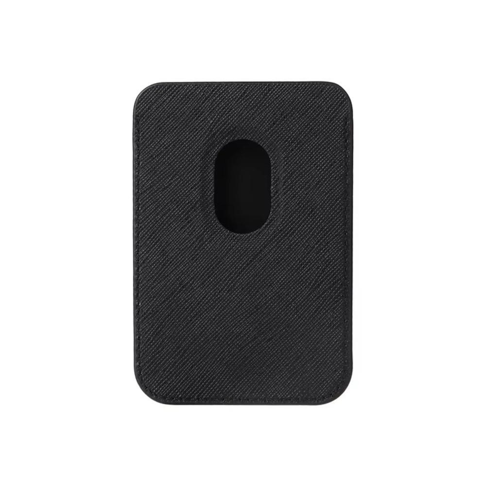 New PU Leather Magnetic Card Holder Strong Magnetic Casual Leather Wallet Magnetic Wallet for Phone