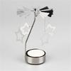 Metal Creative Candle Holder Rotating Candlestick Gift for Women Wife Children