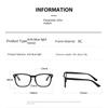 Anti-blue Light Glasses Square Frame Eyewear Women Men Travel Driving Eyeglasses Blue Light Blocking Man Lady Computer Eyeglas