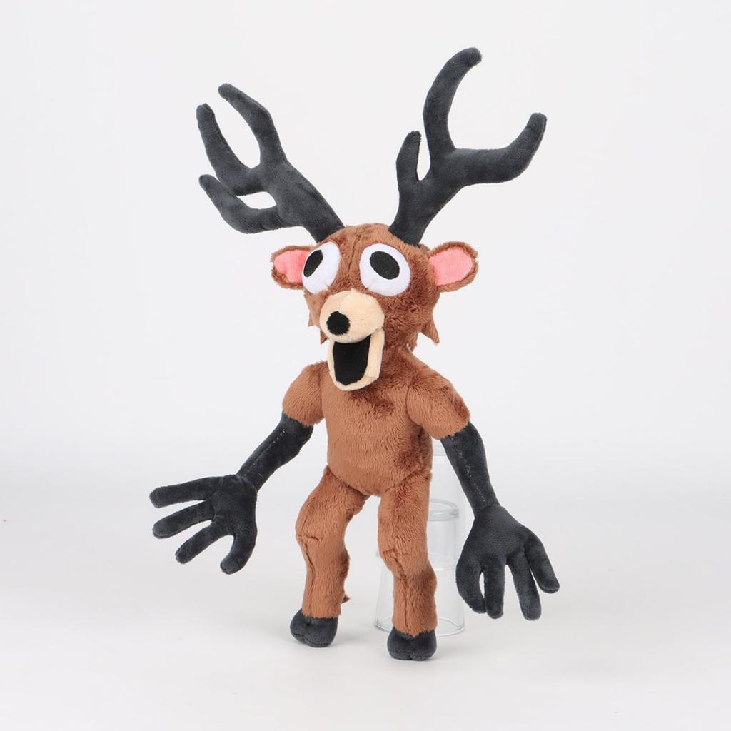 Hushan Inoffizielles 99 Nächte im Wald Plüschtier, 38cm, Roblox Puppe, Halloween Kissen, Geburtstagsgeschenk, Horror-Spiel Merchandise [Parallelimport]