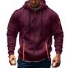 Men's Sportswear Y2K Trend Innovation Men's Hooded Sweatshirt New Multi-pocket Cardigan Fleece Sweatshirt Jacket