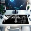 1Pc Gothic Ornate Cross Gaming Mouse Pad Keyboard Desk Mat Non-slip Rubber Lock Edge Waterproof Computer Mousepad for Office Home Decor Q1952