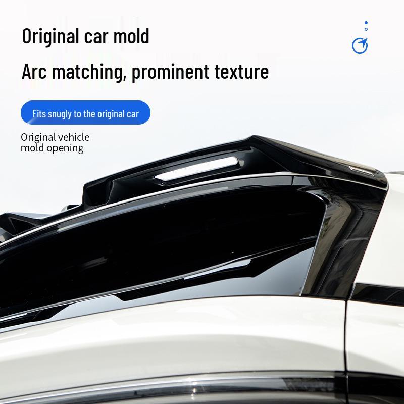 Zeekr 7X Rear Spoiler: Sporty Black MC Style Diffuser Wing