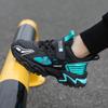 Lightweight Boys' Leather Running Shoes, Ages 6-12, Spring/Autumn