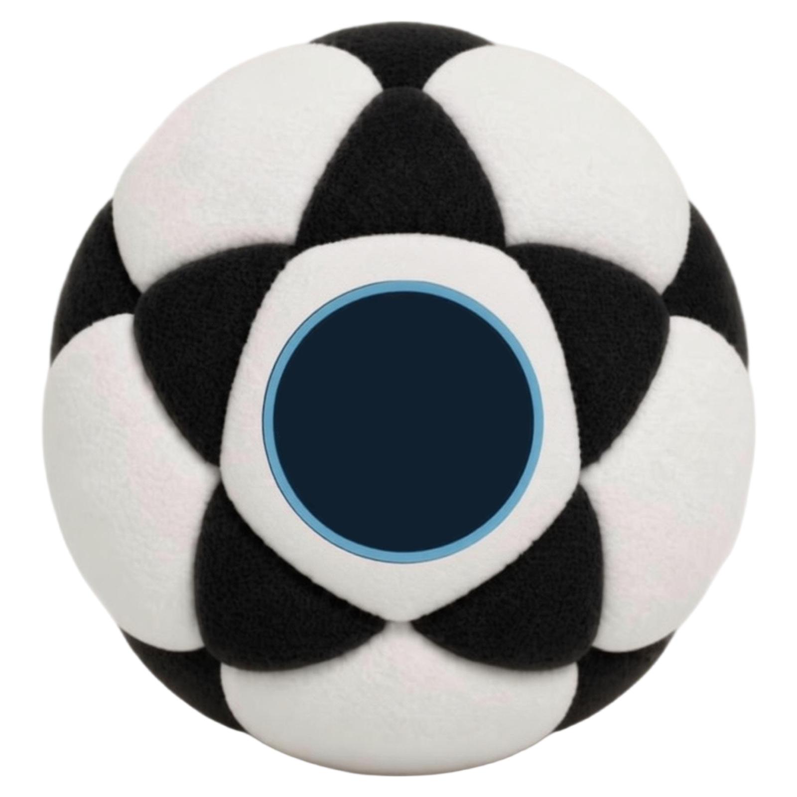 

Soft Fabric Hacky Sack Footbag Ball Durable Lightweight Portable for Outdoor Indoor Group Games and Coordination Training One Size чёрный