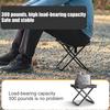 Lightweight Folding Stool Multipurpose High Strength Seat Fishing Eco Study Material Travel Off N7N2