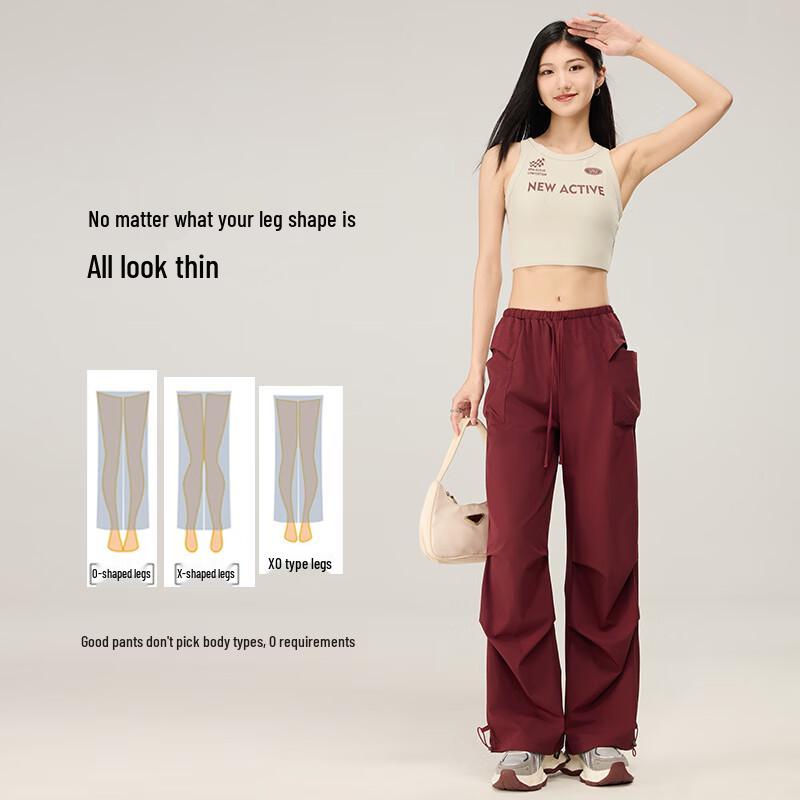 Women's Summer Ice Silk Quick-Dry Cargo Pants