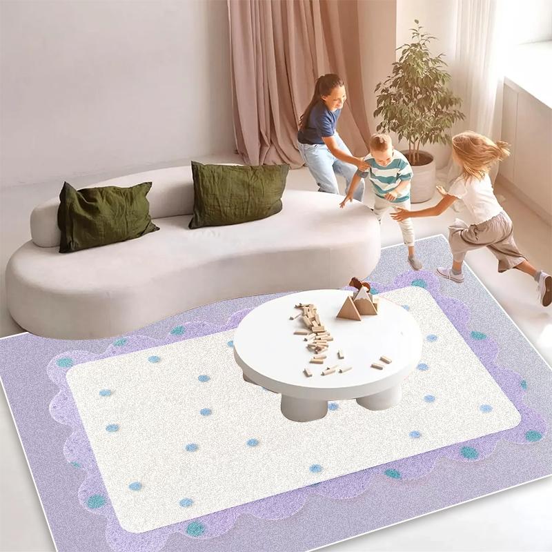 Modern Geometric Comfortable Soft Rug for Living Room Decoration Large Bedroom Cloakroom Carpets Washable Children's Play Mat
